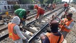 Begini Proses Penggantian Wesel Kereta, Pernah Lihat?