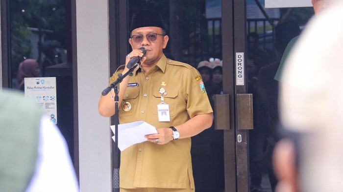 Pj Bupati Kudus Hasan Chabibie. Foto diunggah Kamis (18/7/2024).