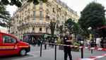 Polisi Berjaga Usai Insiden Mobil Tabrak Kafe di Paris