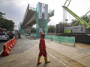 Ada Proyek LRT Velodrome-Manggarai, Jalan Tambak Ditutup sampai 2 Oktober