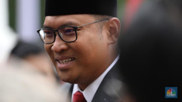 Sudaryono sebagai Wakil Menteri Pertanian saat Pelantikan berlangsung di Istana Kepresidenan, Jakarta, Kamis (18/7/2024). (CNBC Indonesia/Tri Susilo)