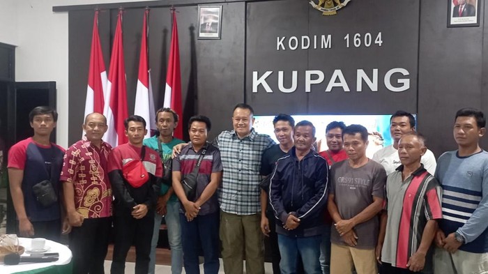 TKI asal Tulungagung/Trenggalek di Kodim Kupang