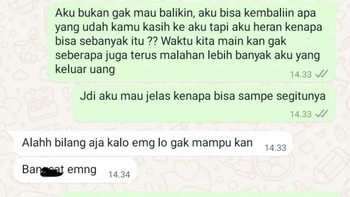 Malah emosi sendiri. Foto: TikTok/ibukost36pintu_