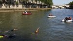 Walikota Paris Berenang di Sungai Seine, Buktikan Airnya Aman untuk Olimpiade