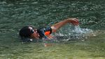 Walikota Paris Berenang di Sungai Seine, Buktikan Airnya Aman untuk Olimpiade