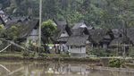 Suasana di Kampung Naga di Kabupaten Tasikmalaya