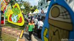 Wow! Barang-barang Daur Ulang Keren Mejeng di Taman Menteng