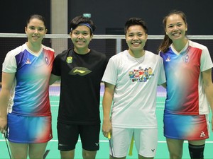 Olimpiade 2024: Apri/Fadia Latih Tanding dengan Ganda Putri Prancis