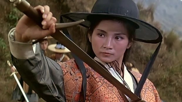 Cuplikan adegan Cheng Pei-pei di film.