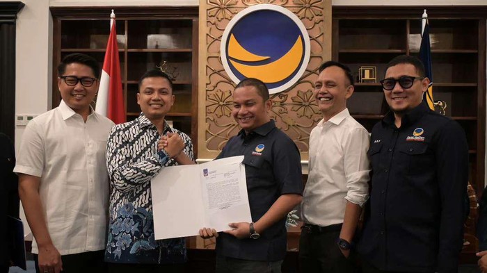 DPP NasDem memberikan rekomendasi kepada calon kepala daerah di wilayah yang maju di Pilkada 2024