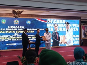 Teguh Prakosa Resmi Dilantik Jadi Wali Kota Solo Gantikan Gibran