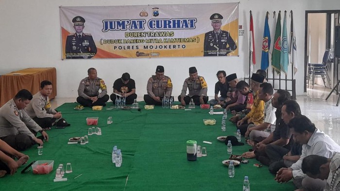 Jumat curhat Polres Mojokerto