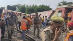 Kereta di India Tergelincir, Puluhan Penumpang Jadi Korban