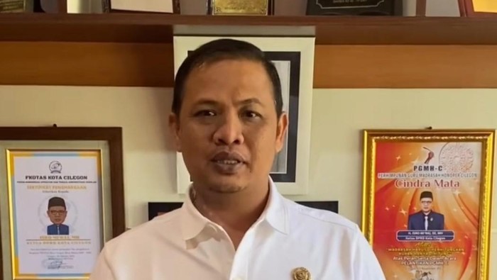 Ketua DPRD Cilegon Isro Miraj (M Iqbal-detikcom)