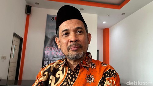 Ketua DPW PKS NTB Yek Agil saat ditemui di Kantor DPW PKS NTB, Jumat (19/7/2024). (Foto: Helmy Akbar/detikBali)