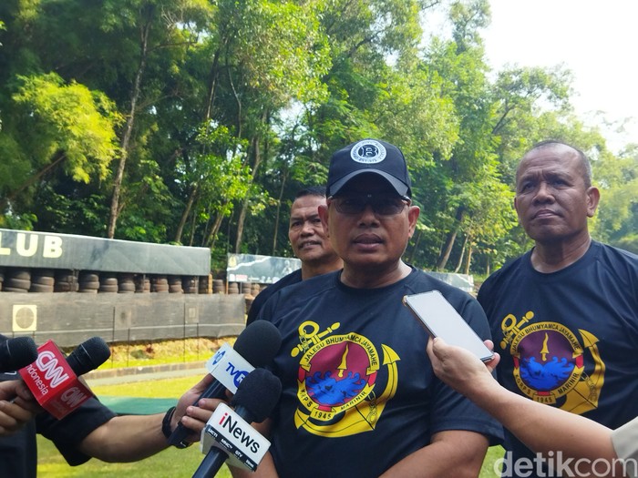 Komandan Korps Marinir, Mayjen TNI Mar Endi Supandi. (Kurniawan Fadilah/detikcom)