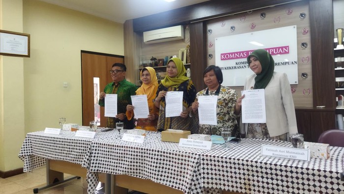 Konferensi pers Komnas Perempuan (Kurniawan/detikcom)