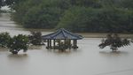 Korea Selatan Banjir Setelah Diguyur Hujan Deras