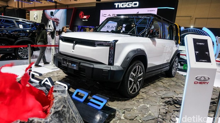 Lihat Nih Chery iCAR 03, Mobil Listrik Off-Road Pertama di Indonesia PT Chery Sales Indoensia (CSI) memamerkan inovasi produknya, dengan memperkenalkan iCAR 03, mobil off-road listrik pertama di Indonesia, pada ajang otomotif Gaikindo Indonesia International Auto Show (GIIAS) 2024 di ICE BSD, Tangerang.