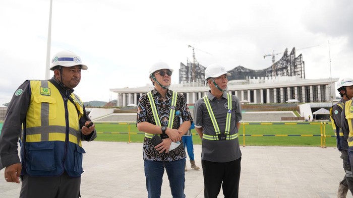 Lo Kheng Hong Puji Progres Pembangunan Proyek PTPP di IKN