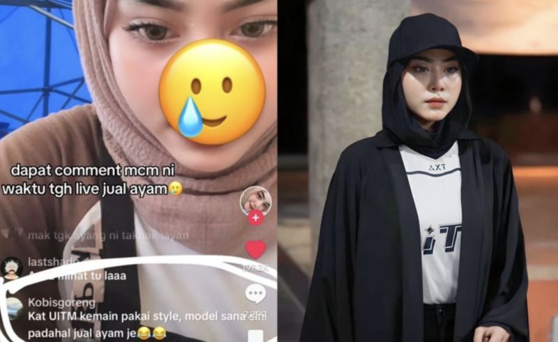 Mahasiswi Cantik Ini Tak Gengsi Bantu Orang Tuanya Jualan Ayam Goreng