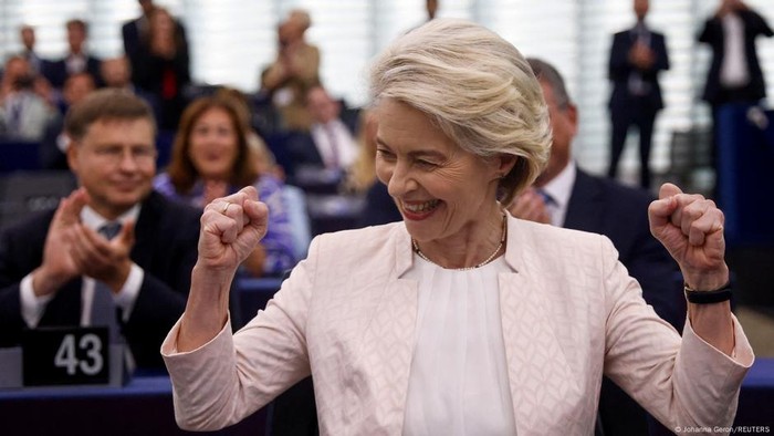 Ursula von der Leyen Amankan Jabatan Kedua sebagai Presiden Komisi Eropa setelah Kemenangan Perolehan Suara