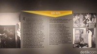 detikTravel pun merasa beruntung saat pertama kali berkunjung ke sini tak perlu menaiki tangga. Perjalanan karir Bung Karno ini dibagi menjadi empat lantai, yang pertama (lantai empat) adalah Hall 1 (Aku, Indonesia) yang menyajikan dari awal kelahirannya hingga beliau menghembuskan nafas terakhir, Adapun foto Bung Karno dari masa muda sampai masa tua, adapun tulisan tangan untuk istrinya Ratna Sari Dewi.