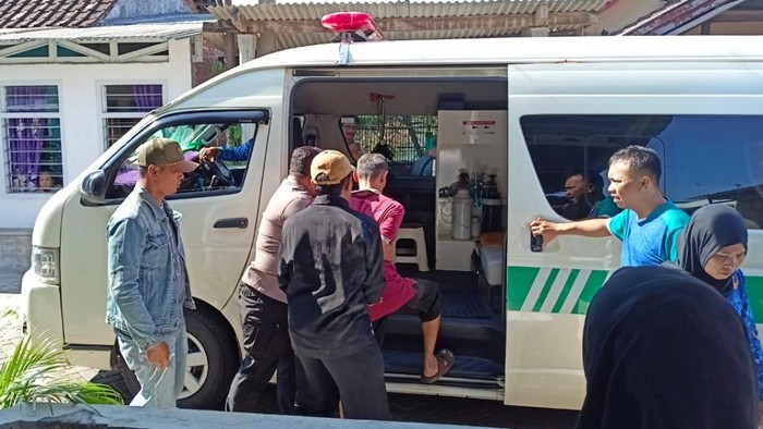 Pelaku penganiayaan muazin di Bangil Pasuruan saat diamankan