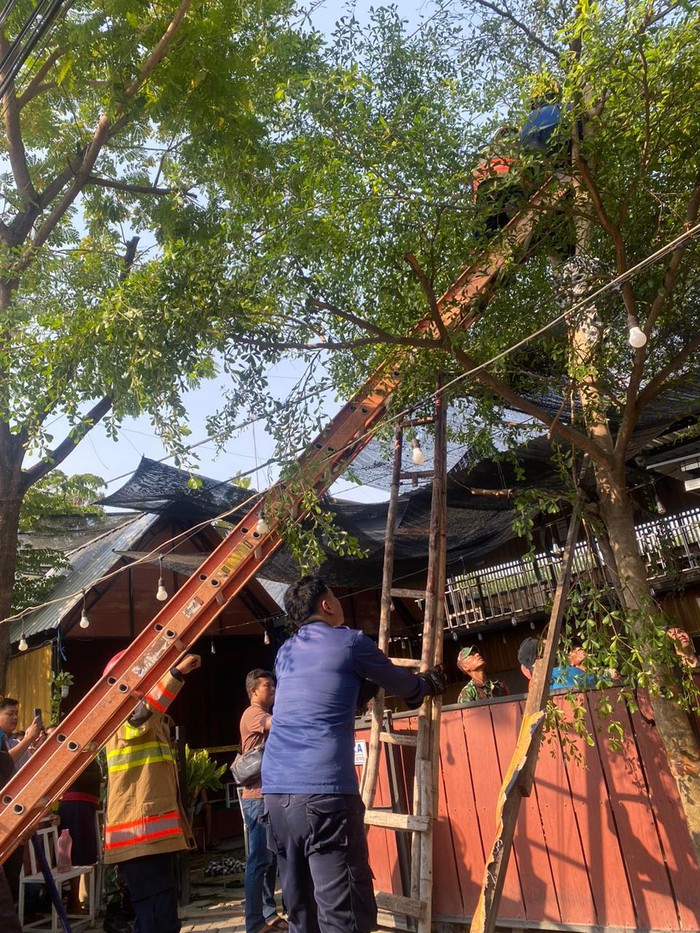 penjaga kafe di bojonegoro tewas tersengat listrik