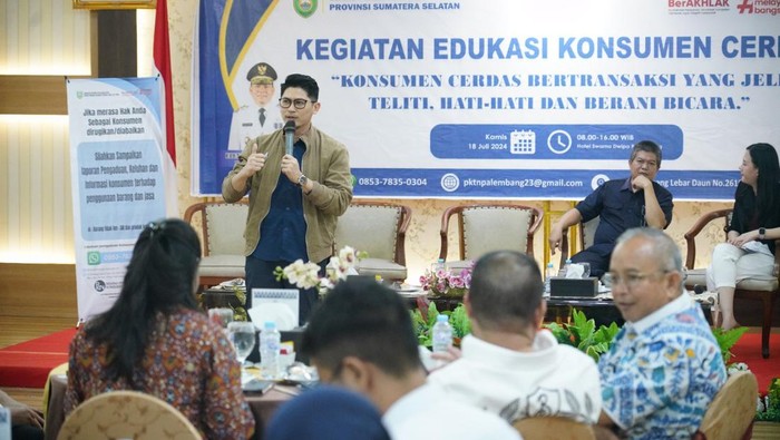 Pertamina bersama PHRI Sumsel dan Disperindag Sumsel melakukan penandatangan.
