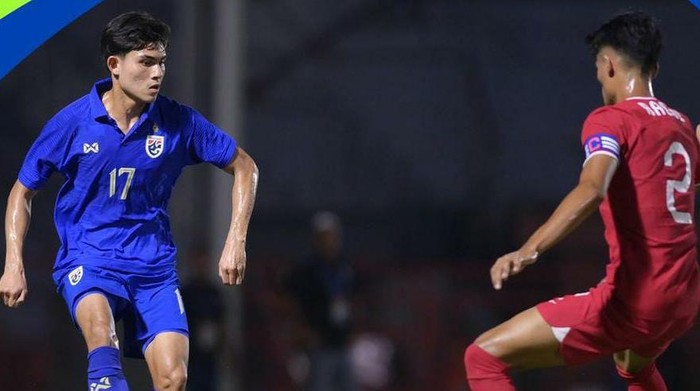 Piala AFF U-19 Thailand vs Singapura