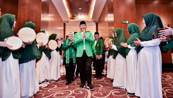 Plt Ketua Umum PPP Muhamad Mardiono membuka Mukerwil DPW PPP Sulawesi Utara (dok.ist)