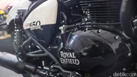 Sesuai namanya, Shotgun 650 menggendong mesin 2 silinder 650 cc SOHC 8 katup berpendingin udara dan oli yang berasal dari Interceptor dan Continental GT Twin.  
