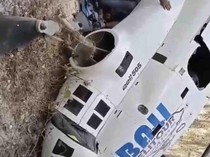 Helikopter Wisata Jatuh di Bali gegara Baling-baling Terlilit Tali Layangan!