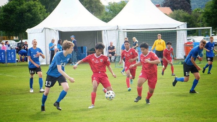 SOIna pada ajang Gothia Spesial Olympics Trophy 2024.