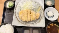 Seperti ini tampilan Kagoshima Mugen Pork Loin Cutlet Set Meal berisi 160 gram daging. Harganya 1.950 yen atau sekitar Rp 200 ribuan. Foto: Sora News 24