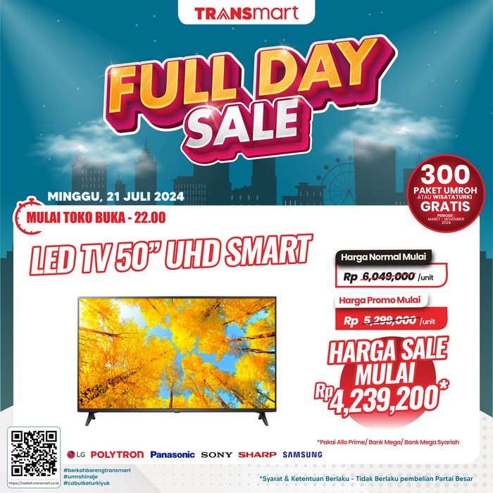 Transmart full day sale