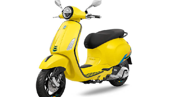 Warna Vespa matic terbaru.