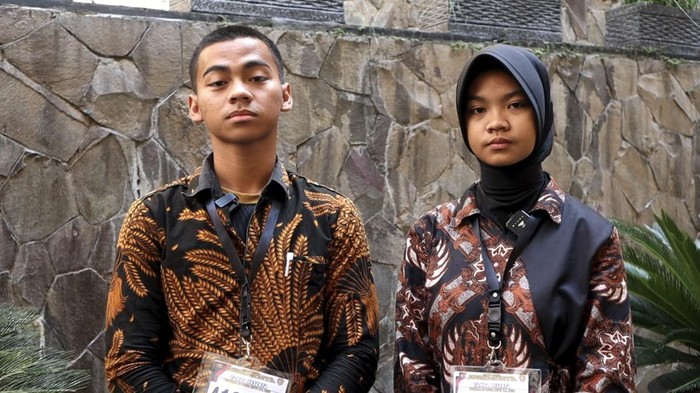 Yumaldi Limtizadi dan Salwa Luthfiyyah Limtizadi, kakak adik mengikuti seleksi Catar Akpol 2024 (Foto: Dok. Istimewa)