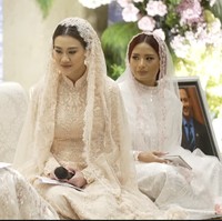 Begini suasana pengajian Aaliyah Massaid dan Thariq Halilintar yang diwarnai momen haru. Foto: dok. Channel YouTube Thariq Halilintar