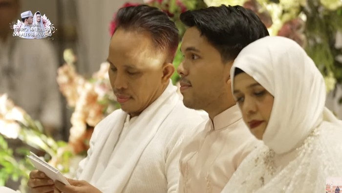 Pengajian Thariq Halilintar dan Aaliyah Massaid.