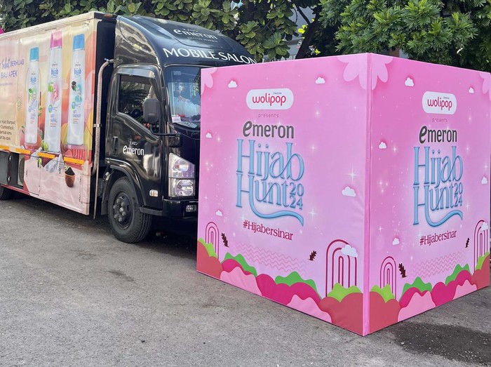 Suasana audisi Emeron Hijab Hunt 2024 di Parkir Barat Trans Studio Mall, Bandung, Jawa Barat, Sabtu (20/7/2024) mulai pukul 10.00 WIB.