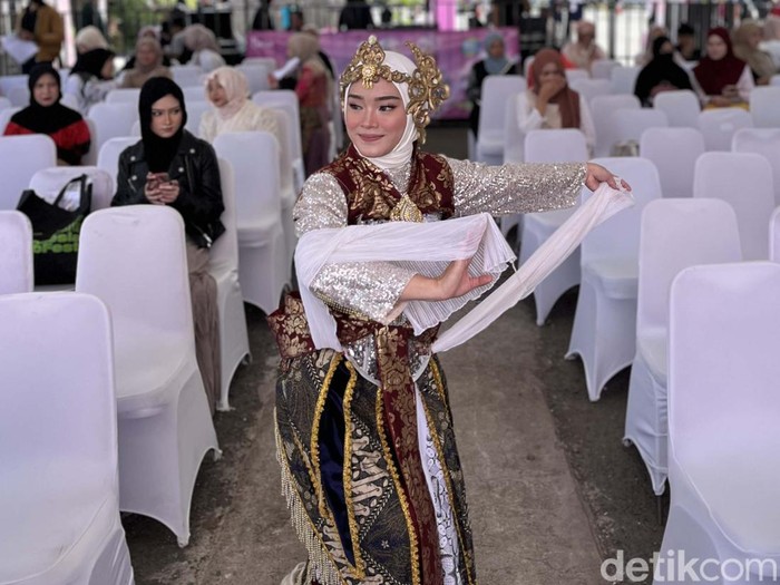 Suasana audisi Emeron Hijab Hunt 2024 di Parkir Barat Trans Studio Mall, Bandung, Jawa Barat, Sabtu (20/7/2024) mulai pukul 10.00 WIB.