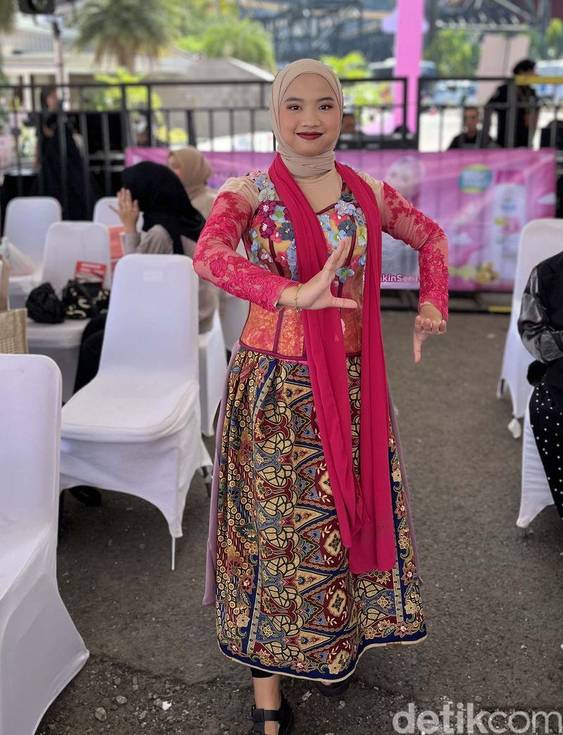 Suasana audisi Emeron Hijab Hunt 2024 di Parkir Barat Trans Studio Mall, Bandung, Jawa Barat, Sabtu (20/7/2024) mulai pukul 10.00 WIB.