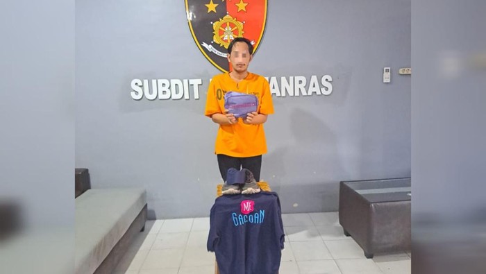 Bowo, pelaku pencurian uang Rp 65 juta di Pangkalpinang.