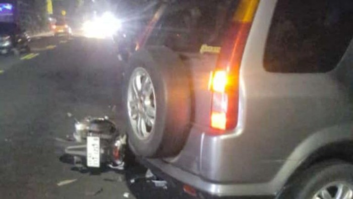 Kecelakaan mobil vs motor di Jalan Wates-Purworejo, Dalangan, Triharjo, Wates, Kulon Progo, Jumat (19/7/2024).