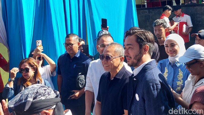 Ketua Umum PAN, Zulkifli Hasan dan Jeje Ritchie Ismail Kunjungi Cisarua, KBB.