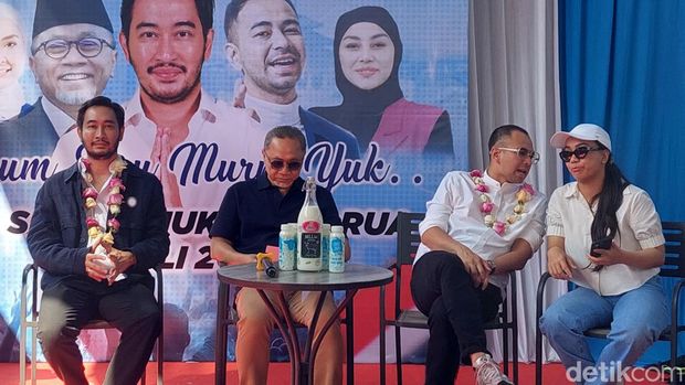 Ketua Umum PAN, Zulkifli Hasan dan Jeje Ritchie Ismail Kunjungi Cisarua, KBB.
