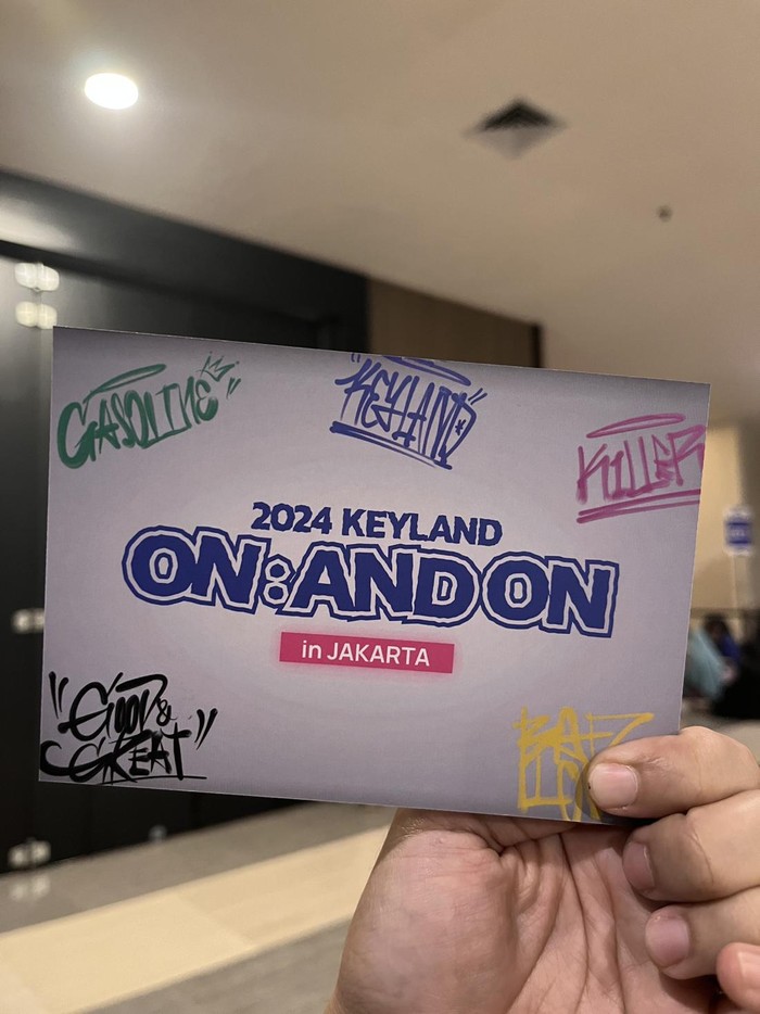 Key SHINee bertajuk 2024 KEYLAND ON : AND ON in Jakarta Key SHINee bertajuk 2024 KEYLAND ON : AND ON in Jakarta