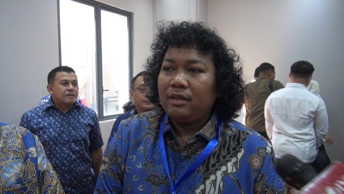 Marshel Widianto di kantor DPP Partai Demokrat, Menteng, Jakarta Pusat, Sabtu (20/7/2024).